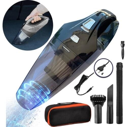 Handheld Vacuum Cleaner for Car Home Office Cordless Strong Suction Wet Dry Portable Long-Lasting Battery USB Charging F19A