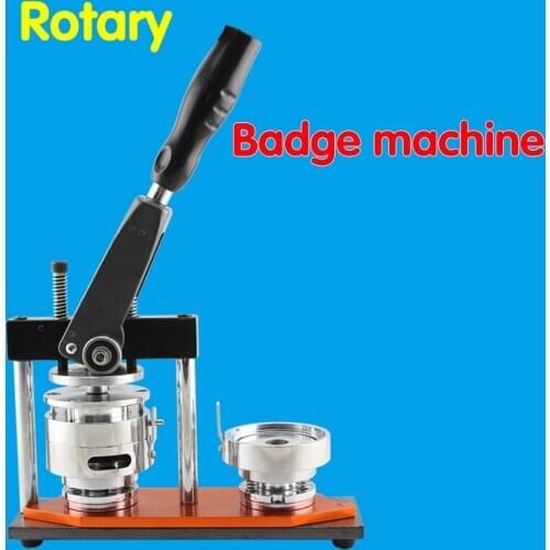 1 PC Badge Button Maker Machine ,can choose 75mm/58mm/56mm/50mm/44mm /37mm/32mm/ 25mm mould +Adjustable Circle Cutter