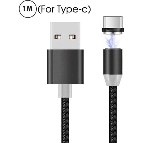 For Huawei Honor 20 V20 V30 10 9X V30 Pro Nokia 6.2 Redmi 8 Note 7 Realme X2 Pro USB Charger 5V 2A Magnetic Type C Charge Cable