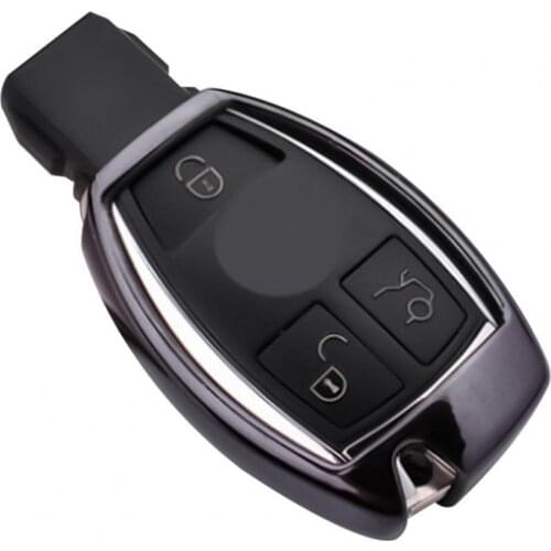 Car Key Protective Cover Dedicated Delicate Business Style Convenient Car Key Protector for Benz 200L