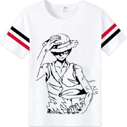 New Unisex Cartoon ONE PIECE Monkey Luffy Zoro Nami Chopper Cotton Casual T-Shirt Tee T Shirt