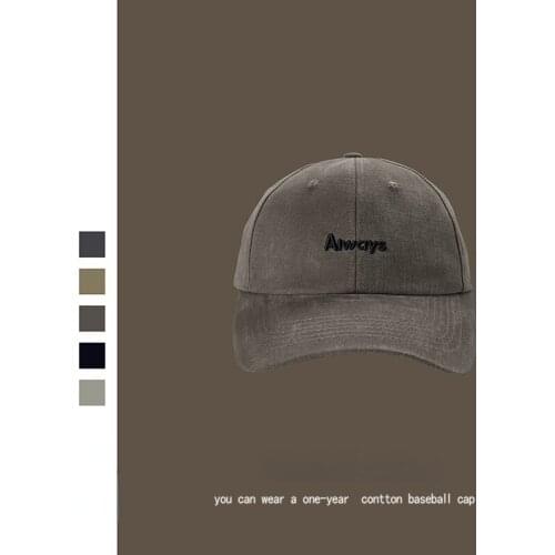 Female Sun Hat Letter Face Cap Soft Top Baseball Cap Student Trend Visor Mens Baseball CapTrendy Baseball Cap Caps for Men