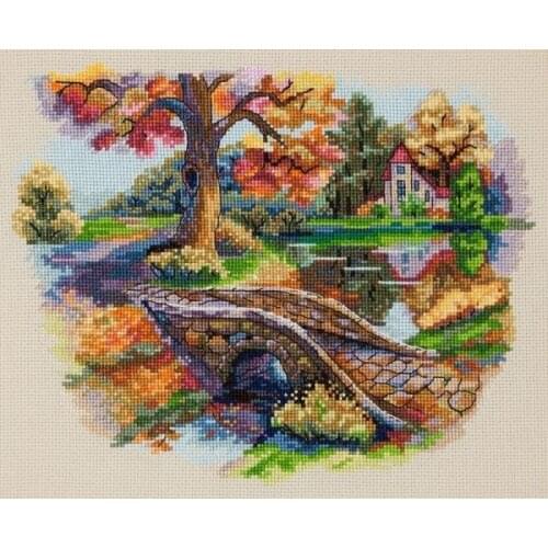 ZZ562Home Fun Cross Stitch Kit Package Greeting Needlework Counted Kits New Style Joy Sunday Kits Embroidery