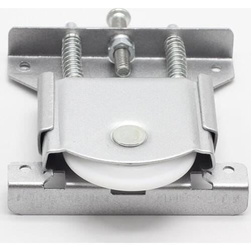 1PC Bottom Lower Wheel Cabinet Furniture Fittings Sliding Door Travel Pulley Roller Door Cabinet Wheel