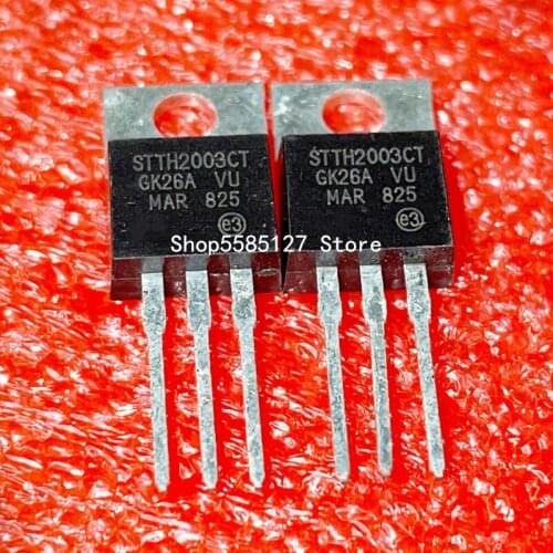 10PCS STTH2003CT TO-220 300V 20A 100% New&original