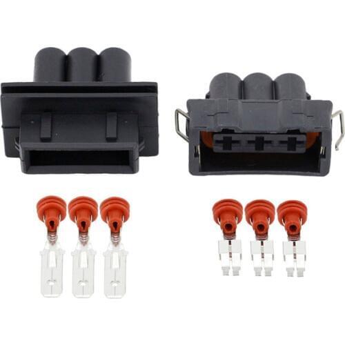 3 Pin automotive electric cable connector with terminal DJ70323-6.3-11/21 3P