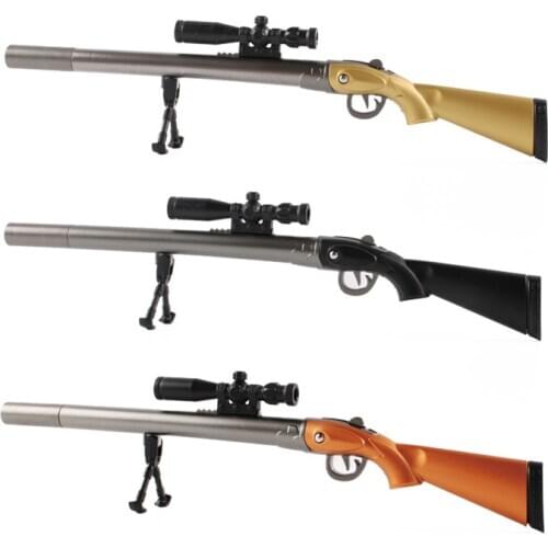 3 Pcs Creative Plastic Sniper Rifle Gun Shape Gel Pen School Office Supplies Stationery