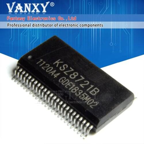 5PCS KSZ8721B TSSOP48 KSZ8721 TSSOP