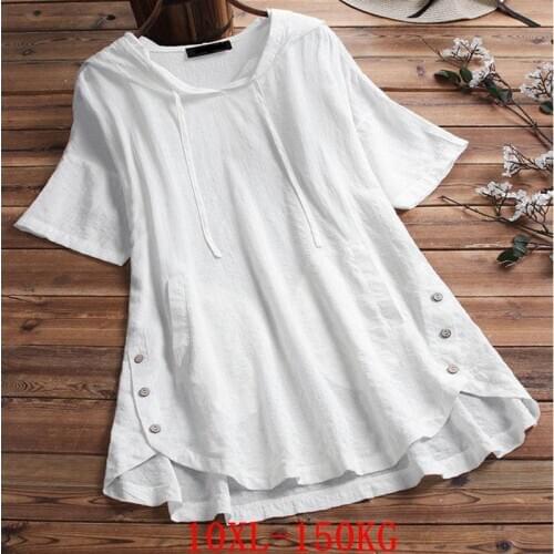 ANGINANA Short Sleeve Blouses