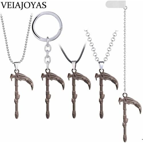 Anime JOJOS BIZARRE ADVENTURE Charm Necklace Alloy Sickle Hook Pendant KILLER QUEEN Higashikata Cosplay Choker New Jewelry koyle