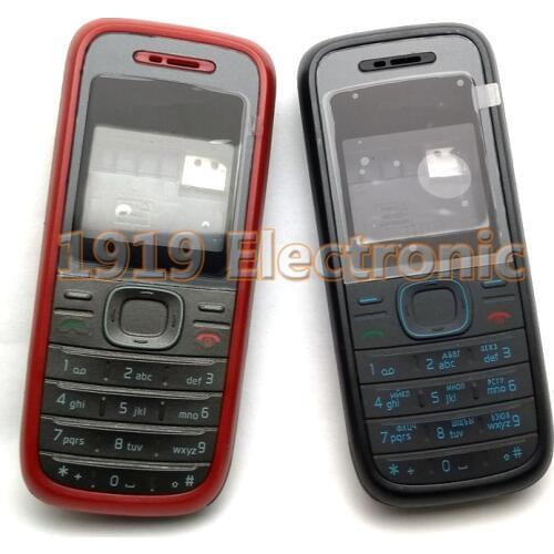 New Full Complete Mobile Phone Housing Cover Case+English or Russian Or Hebrew Keypad For Nokia 1208 + Tools