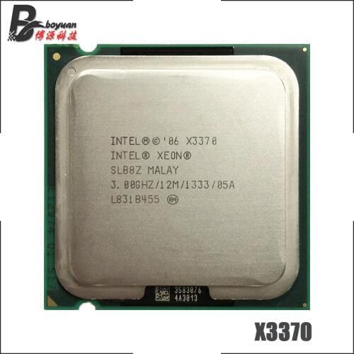 Intel Xeon X3370 3.0 GHz Quad-Core CPU Processor 12M 95W 1333 LGA 775