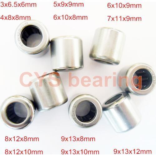 1pc HK0306 HK0408 BK0509 HK0509 HK0608 HK0609 HK0709 HK0808 HK0908 HK0910 HK0810 HK0912 Drwan Cup Caged Needle Roller Bearing
