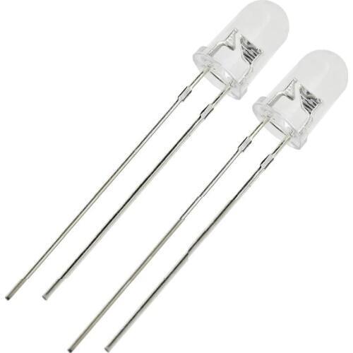 50Pcs 5mm 940nm IR infrared LED Lamp