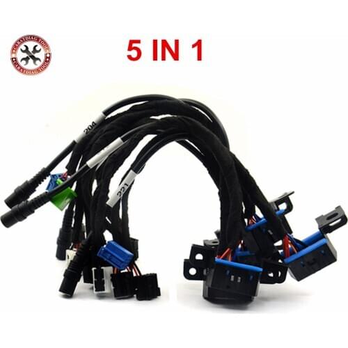 100% High Quality EIS ELV Test Cables 5in1 Maintenance Work VVDI MB BGA TOOL CGDI Prog MB EIS ELV W204 W212 W221 W164 W166