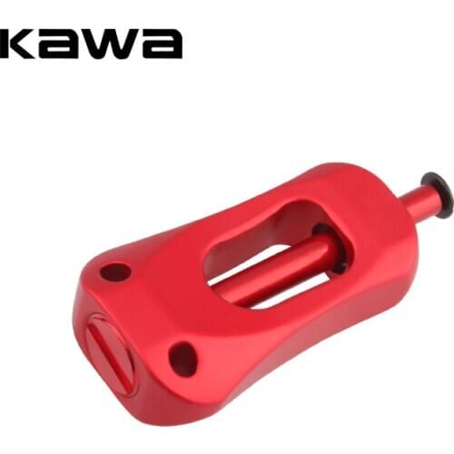 KAWA New Design Hollowed out Machined Metal Fishing Reel Handle Knobs Bait Casting Spinning Reels Fishing Tackle Accessory