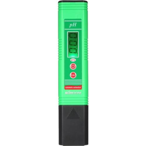 KKmoon Power-saving& Portable pH-006 Pen-Type pH Meter with Automatic Temperature Compensation ATC Function Auto Calibration