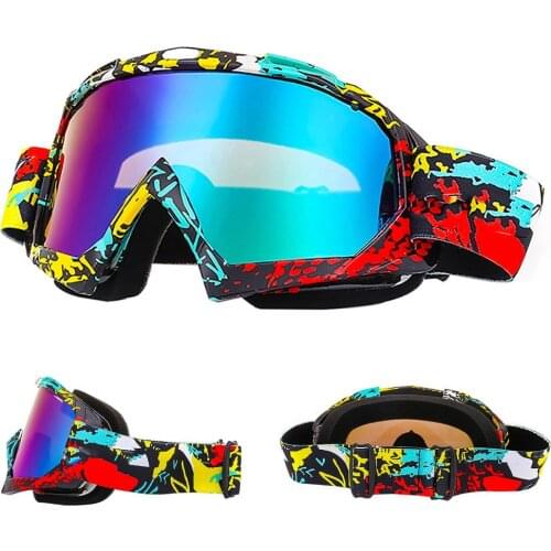 Ski Goggles Glasses Protection Snowboard Eyewear Anti-fog Big Ski Mask Glasses Snow Snowmobile Man Skiing Outdoor Sport Glasses