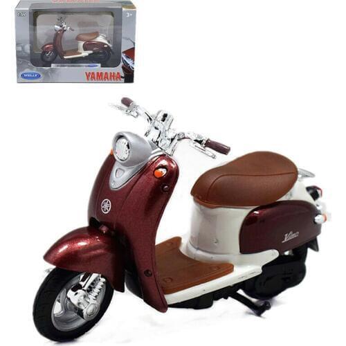 Welly 1:18 Yamaha Vino YJ50R Motorcycle Bike Model Toy New In Box