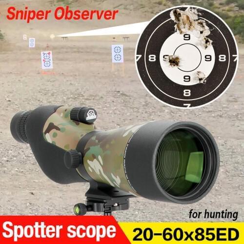 E.T Dragon 20~60X85ED Spotting Scope ED Glass Eyepiece Monocular Powerful 20~60X85 Zoom Telescope GZ26-0026