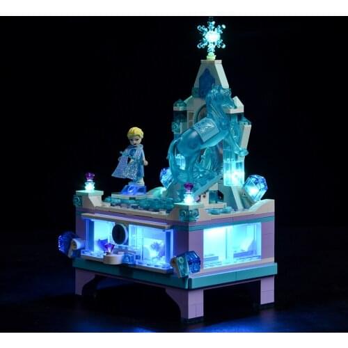 Led Light Kit Light Set For 41168 Elsas Jewelry Box Creation Building Block DIY Toys Set (Not Included Building Blocks)
