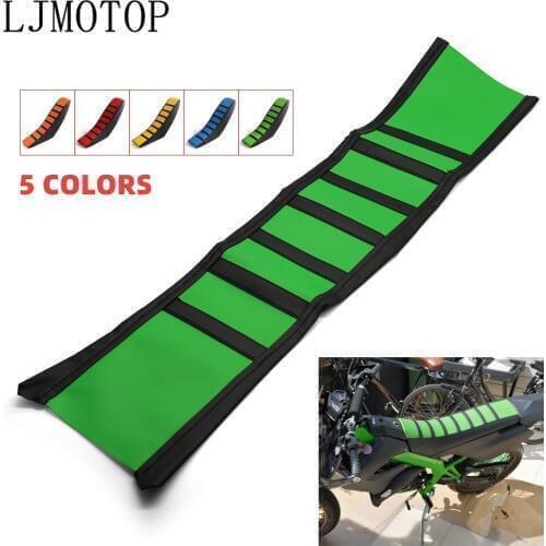 Newest Motorcycle Rubber Soft Seat Cover Dirt Bike Leather Cover For YAMAHA YZ 125 250 450 250F 450F 250X 250FX 450FX Motocross