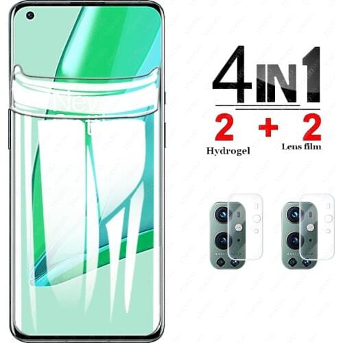 Oneplus 9 Pro Screen Protector for Oneplus 8t Nord N10 N100 8 9 Pro Hydrogel Film 1+ One Plus 9 Soft Lens Glass Oneplus9pro