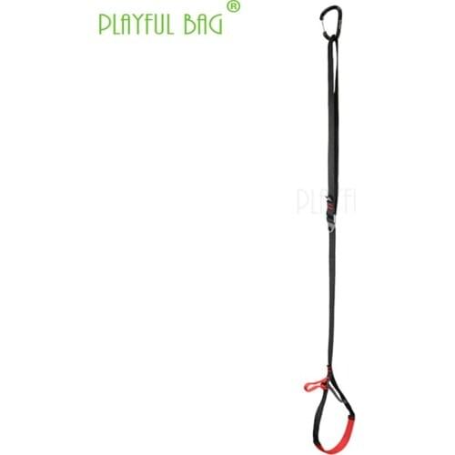 Outdoor activity rock climbing pedal belt Mountaineering climber Can adjust Rise climbing equipment length 80-133mm ZL51