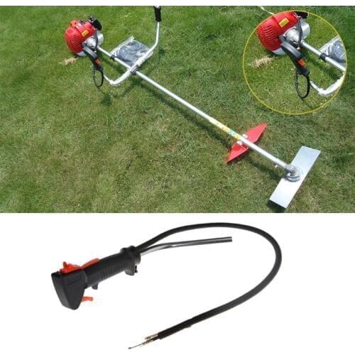 Throttle Handle Switch Right Control For Brushcutter Grass Trimmer Lawn Mower