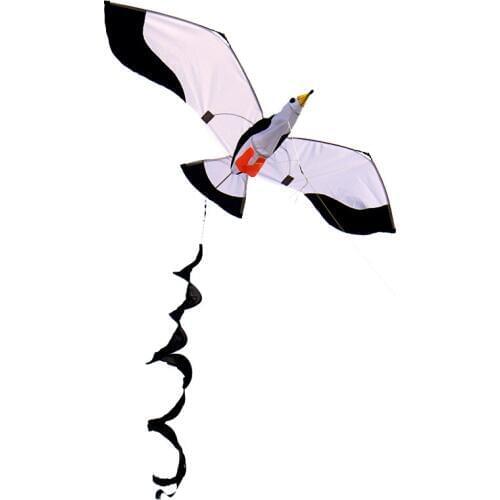 Professional Hot 140cm Stereo Seagull Kite / 3D Bird Kites With Handle & Line Good Flying