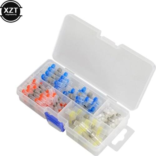 Mixed Heat Shrink Connect Terminals Waterproof Solder Sleeve Tube Electrical Wire Insulated Butt Connectors Protection Sleeve