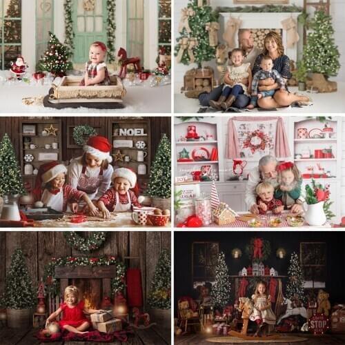 Vinyl Photography Backdrops Christmas Backdrop Newborn Baby Photographic Background Photo Studio Birthday Photo Background Prop