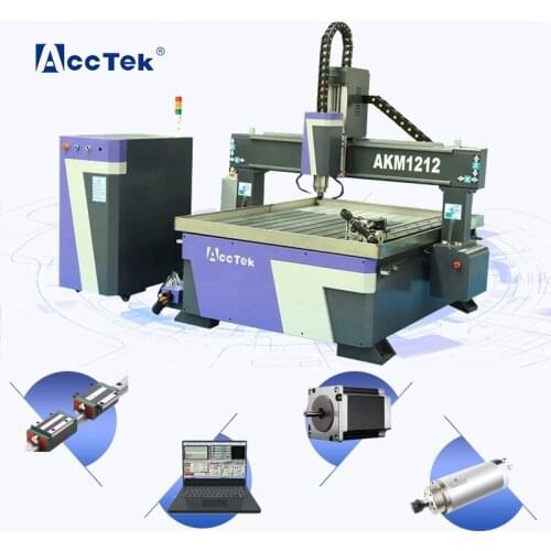 High Precision Wood MDF Engraving Machine Mini CNC Router 1212 with Mach3