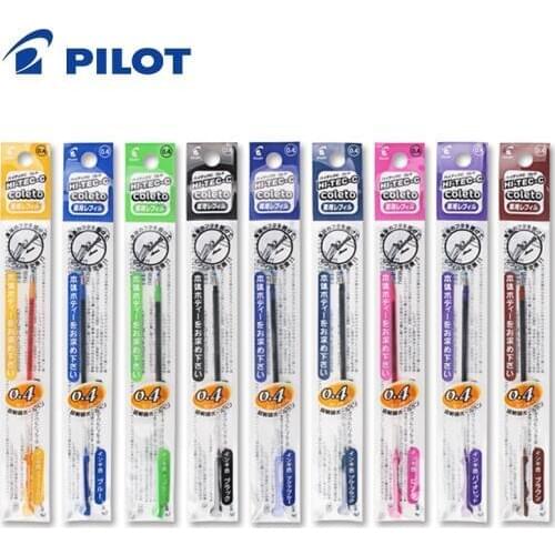 1 Piece Japan Pilot Hi-Tec-C Coleto LHKRF-10C4 Gel Multi Pen Refill - 0.4mm 15 colors available Multi-function pen refill