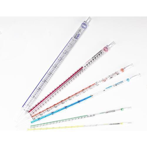 2pcs 1ml/2ml/5ml/10ml/25ml/50ml Chemistry Lab Plastic Dropper Pipette With Scale Line