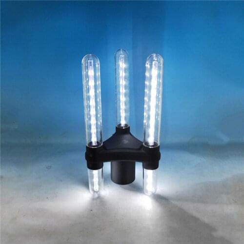 3 Head Flashing Stick Light Chargeable LED Strobe Baton Champagne Wine Bottle Service Sparkler KTV Bar Club Party Decor Lamp