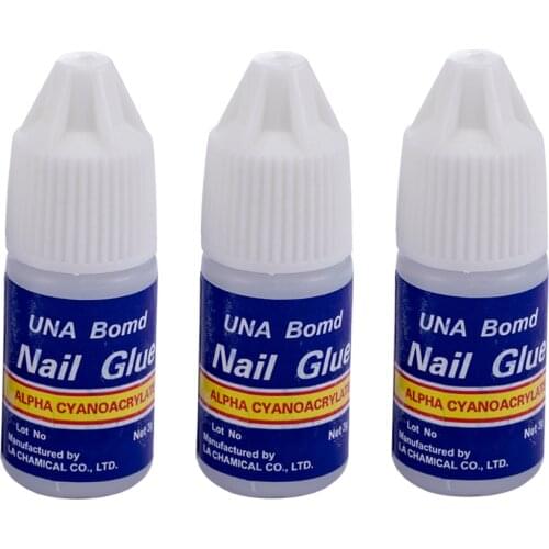 3piece/set Professional Nail Glue Stick Drill Does Not Hurt The Fingernail Glue Stick Drill Nail Supplies Hot sale H703