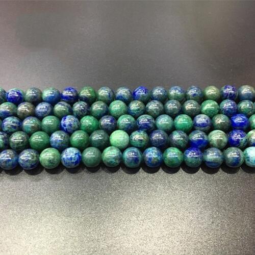 4mm 6mm 8mm 10mm 12mm Natural Lapis Lazuli Malachite Azurite Agates Stone Beads For Jewelry Making Diy Bracelet Necklace