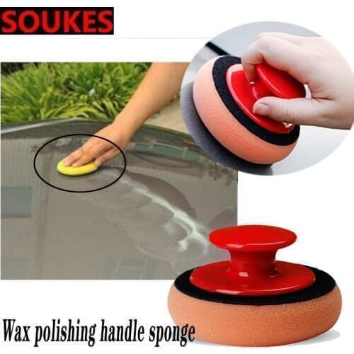 Car Waxing Polishing Handle Sponge Pad Repair 、For Ford Focus 2 3 1 Fiesta Mondeo Kuba Ecosport Mini Cooper R56 R50 R53 F56 F55