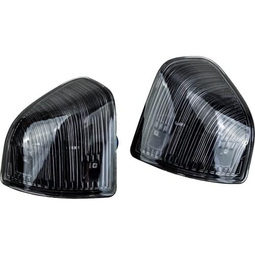 1 Pair Car Smoked Lens Amber LED Side Mirror Turn Signal Light Fit for Dodge Ram 1500 2500 3500 4500 5500 2014 2013 2012 2011