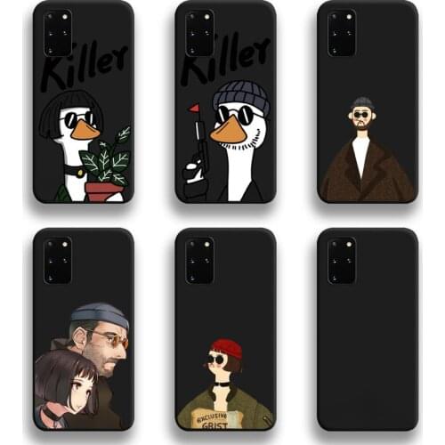 Cute Killer Leon Uncle Gir Phone Case For Samsung Galaxy S21 Plus Ultra S20 FE M11 S8 S9 plus S10 5G lite 2020