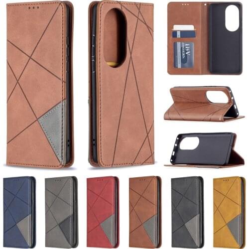 P40 Lite E Wallet Phone Case For Huawei P50 Pro P30 Lite Etui Full Cover Flip Leather Card Solt Kickstand Coque Protective Bag