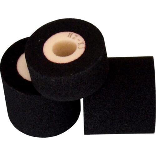 Black Diameter 36mm Height 32mm expiry date printer solid ink roller for friction machine