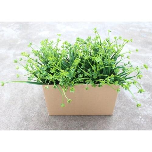European Home Garden Artificial Plastic Flower Fake Green plant for Home decoration