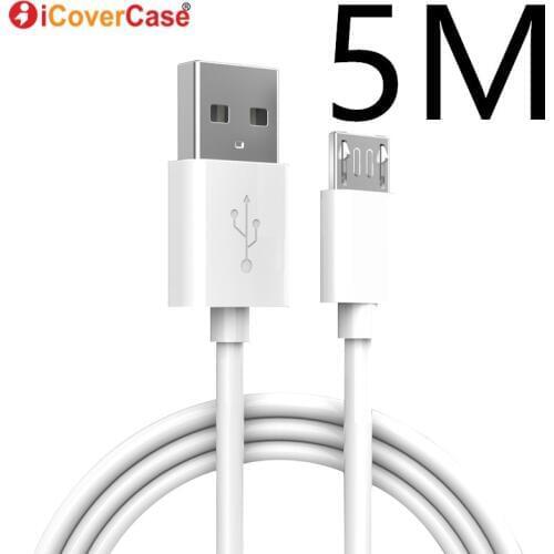 5M 1 2 3 5 Meter Micro Usb Cable For Huawei Honor 8x 9 Lite 7C 7A 7X USB Charger Mobile Phone Cable Charging Cabo Chargeur Kable
