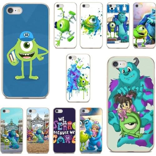 For Samsung Galaxy A9 A8 Star Lite A3 A5 A7 A6 Plus 2018 2015 2016 2017 Housing Monsters-University-Sulley-Mike-Wazowski