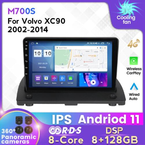 MEKEDE 9'' Android 10 Car Radio GPS Navi Multimedia Player For Volvo XC90 2004 2005 2006 2007 2008-2014 2Din Head unit Stereo