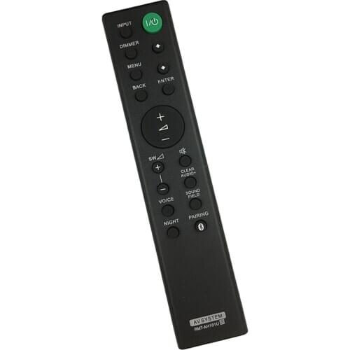New Remote Control For Sony RMT-AH101U P14205-2 149293112 SA-CT381 HT-CT381 Sound Bar System