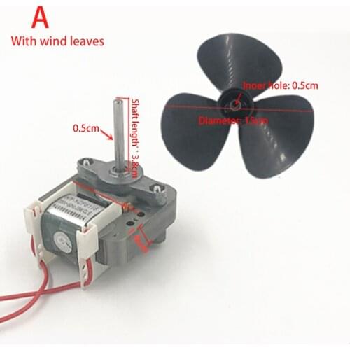 Freezer Cooling Fan Motor Fan Motor Asynchronous Motor for Refrigerator Repair Part Replacement Refrigerator