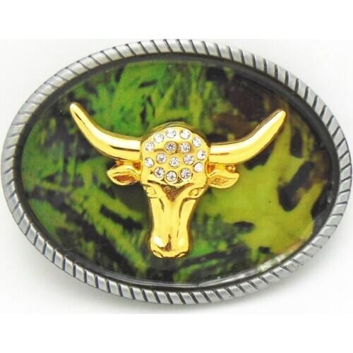 Western cowboy oil eagle leather buckle fashion belt buckle men and women gift items